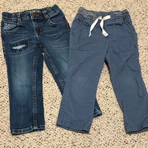 Stylish Kids Denim and Jogger Jeans Set